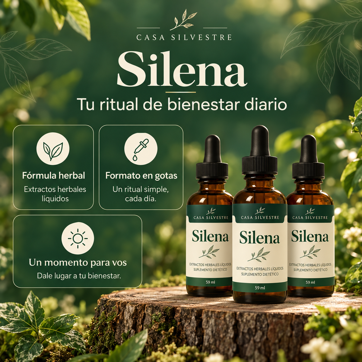 Silena | Gotas de drenaje linfático para sentirte más ligera