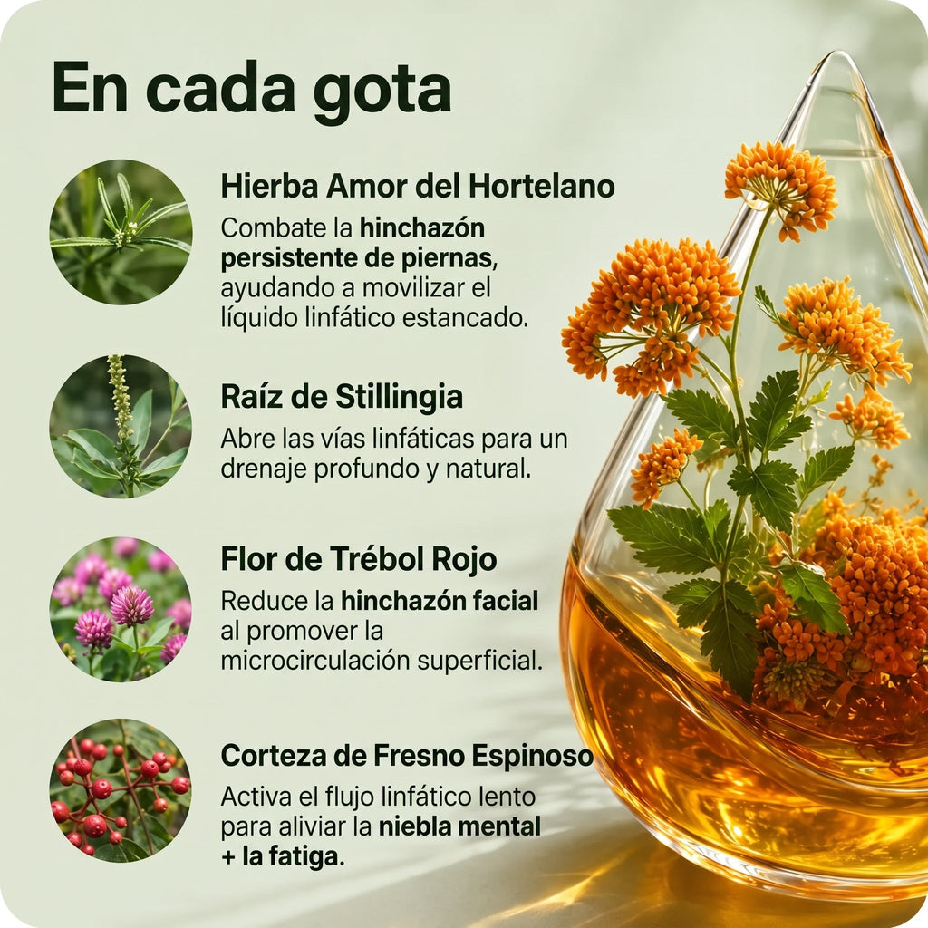 Silena | Gotas de drenaje linfático para sentirte más ligera
