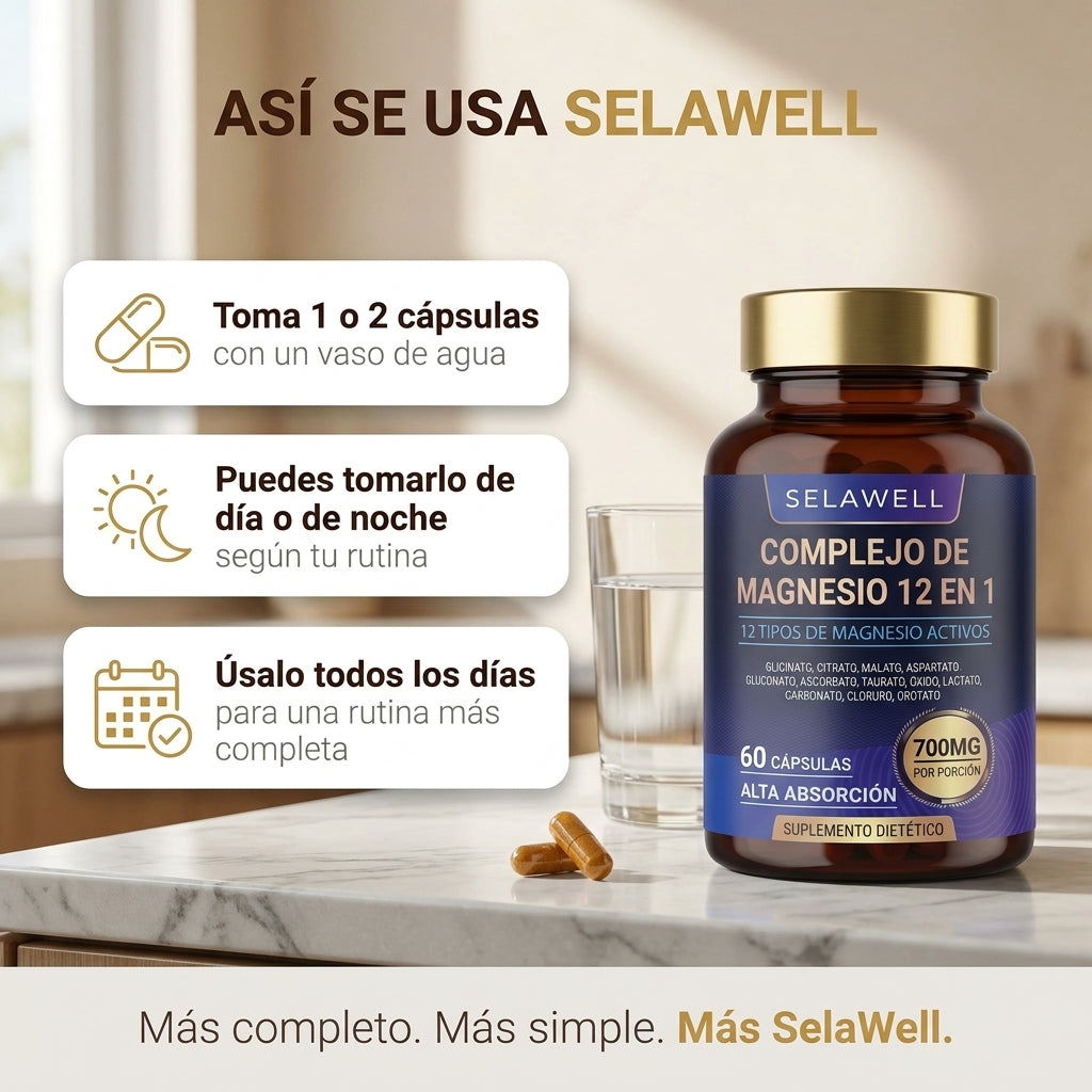 Complejo de Magnesio 12 en 1 - Casa Silvestre