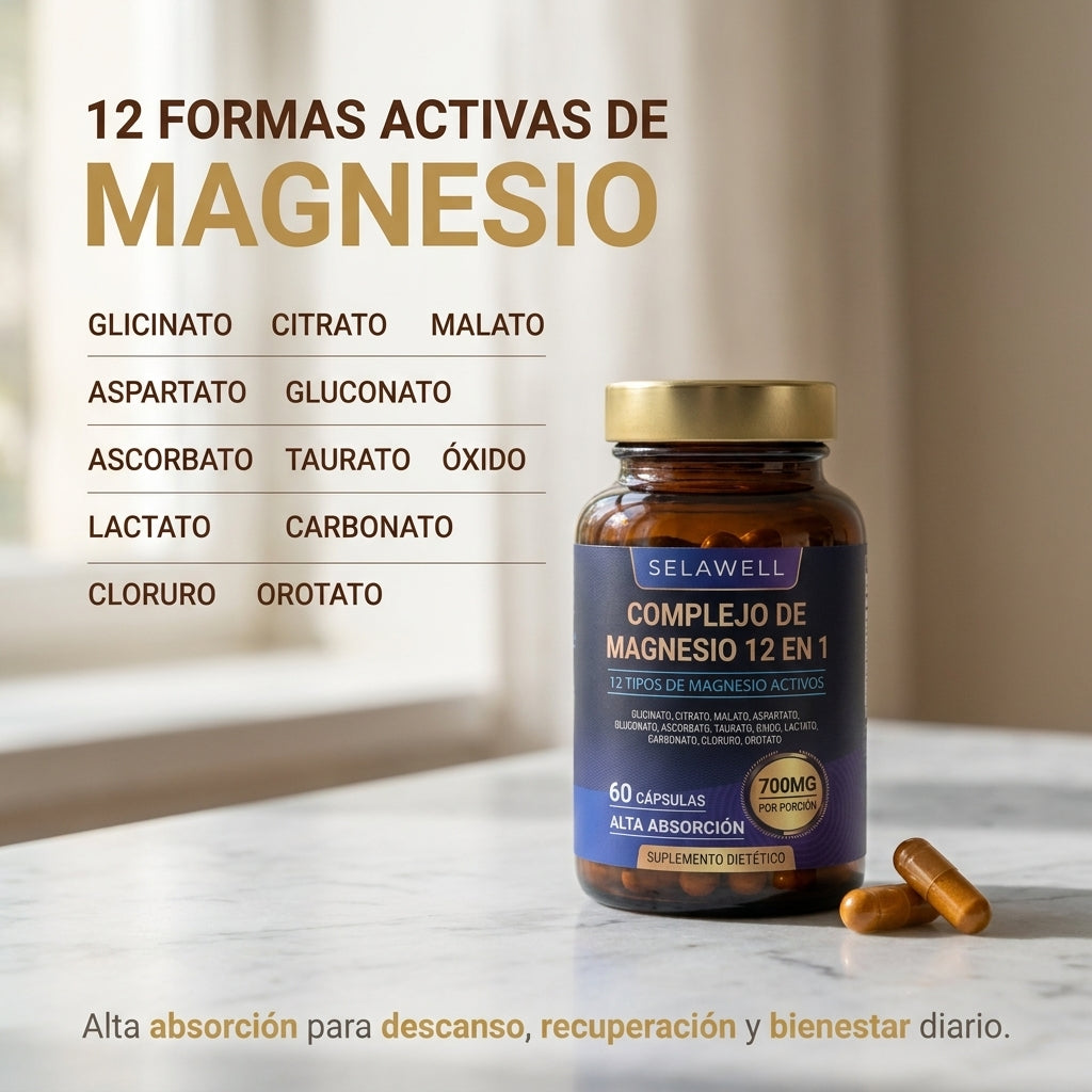 Complejo de Magnesio 12 en 1 - Casa Silvestre