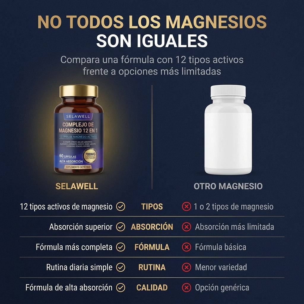 Complejo de Magnesio 12 en 1 - Casa Silvestre