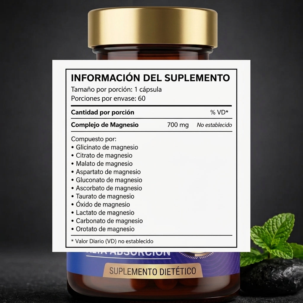 Complejo de Magnesio 12 en 1 - Casa Silvestre