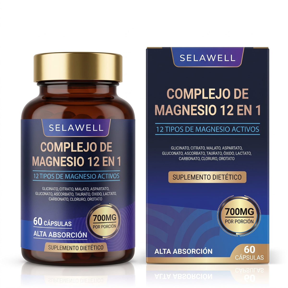 Complejo de Magnesio 12 en 1 - Casa Silvestre